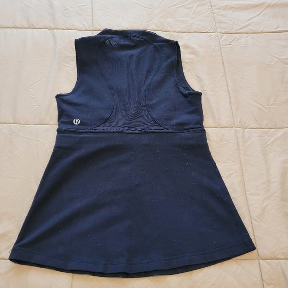 Lululemon HALF-ZIP MESH TANK TOP - Picture 3 of 7